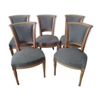 Restored directory-style chairs