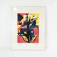 Graphics - lithography, Helle Thorborg, Denmark 1960s.