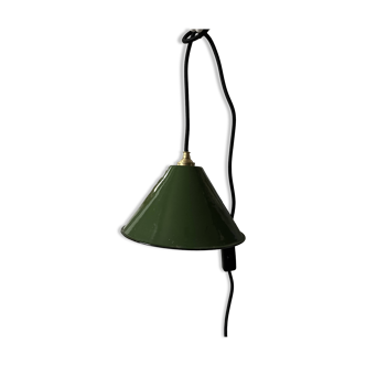 Suspension tôle émaillée conique