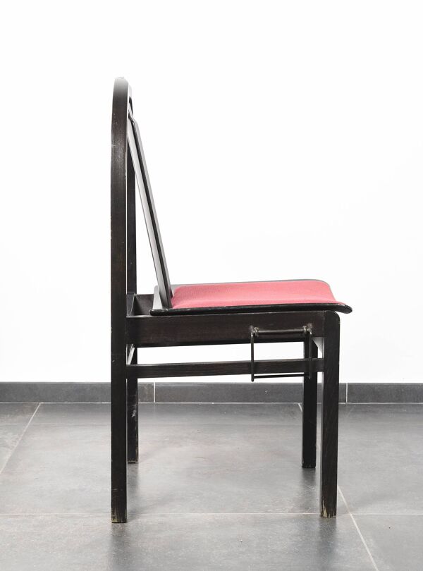 Ensemble de 4 chaises vintage Baumann modèle Argos