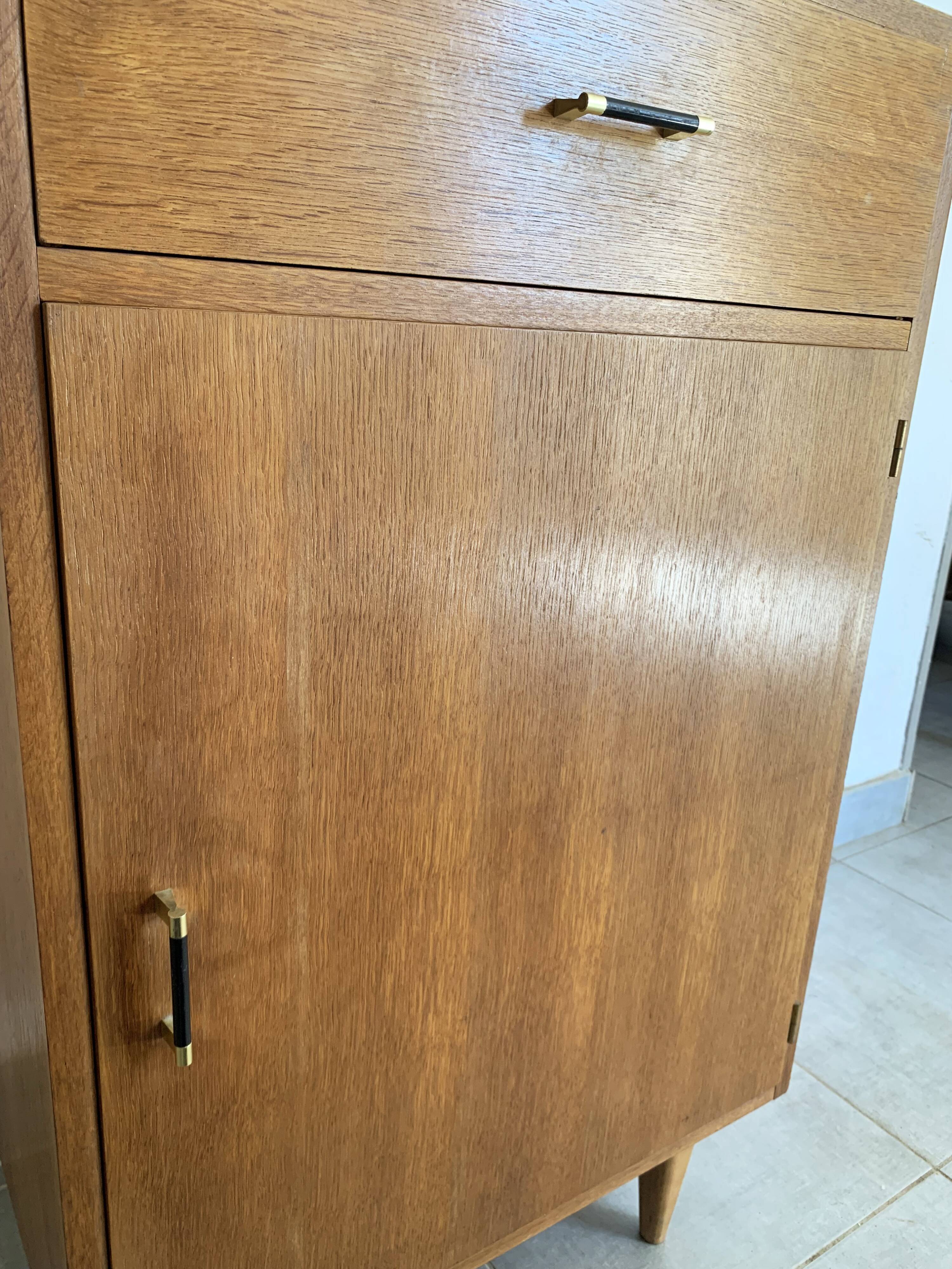 Vintage oak jam maker from the 50s