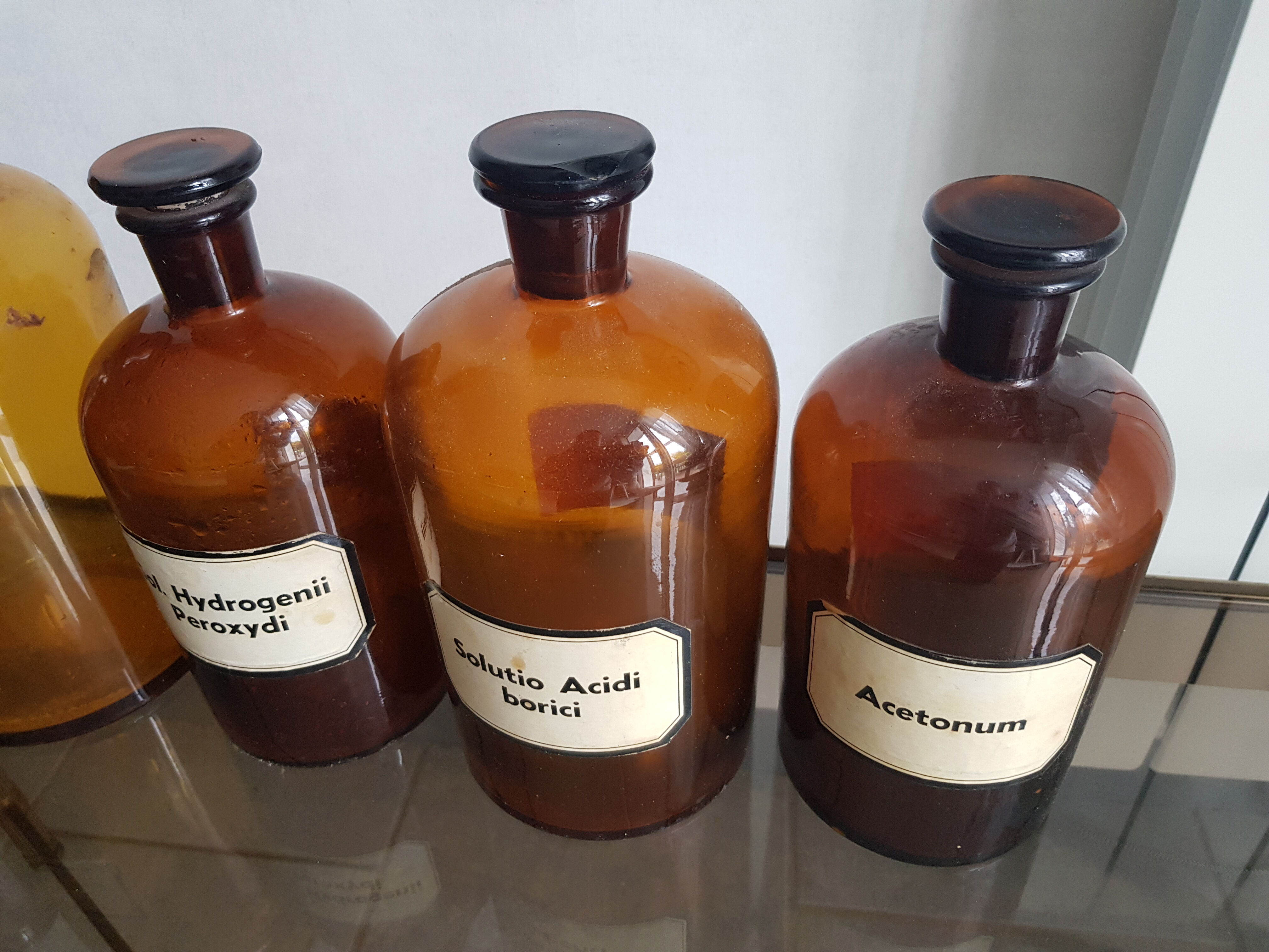 Pharmacy bottles