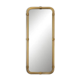 Venetian "Torciglione" Torchon Murano Glass Wall Mirror