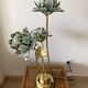 Vintage lotus flower lamp