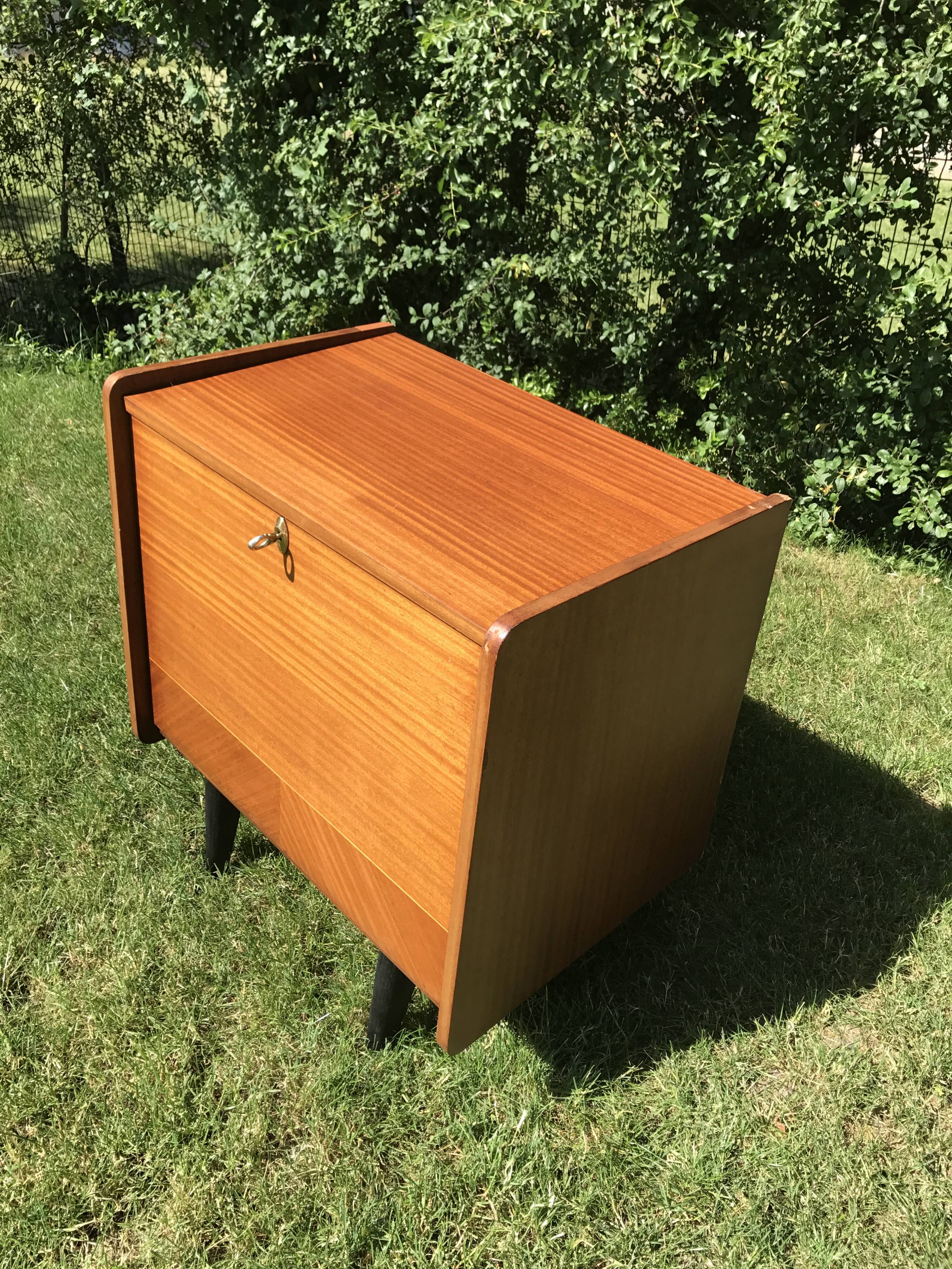 Vintage mahogany bar