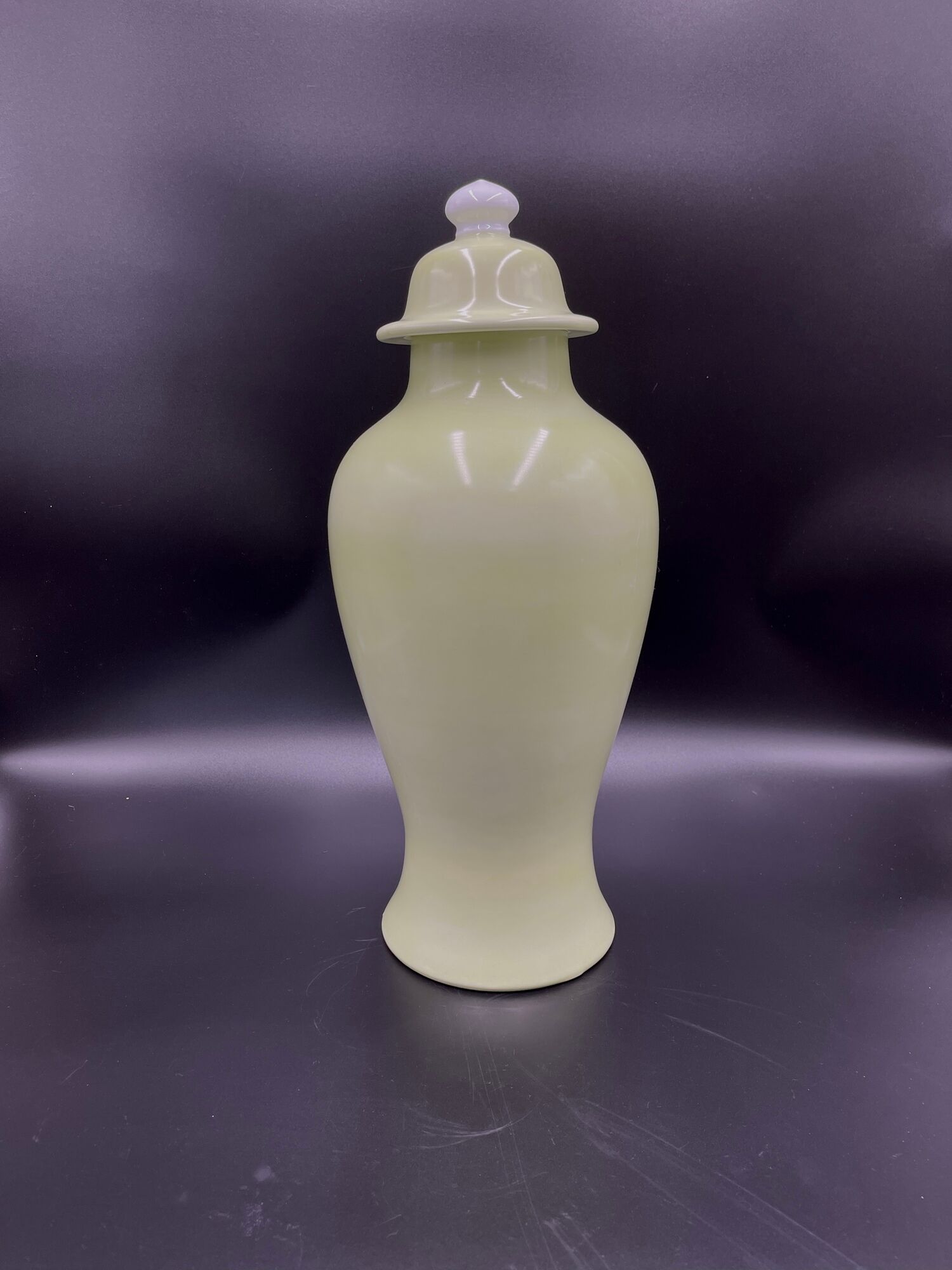 Big vase or pot couvert porcelaine limoges of the 90s