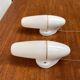 Mid-Century Modern German Ceramic 6065 Sconce by Wilhelm Wagenfeld for Lindner, 1950s, Set of 2