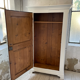 White cutter cabinet