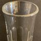 8 antique glass champagne flutes