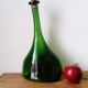 Bouteille ancienne en verre soufflé,forme libre. Armagnac