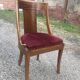 Suite de 6 chaises empire col de cygne