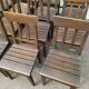 Ensemble lot de 20 chaises en bois de bistrot
