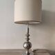 Barber lamp chrome metal brushed aluminum balls