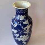 Chinese blue and white porcelain vase Chinese Spring