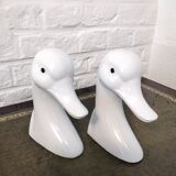 Pair of duck bookends