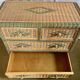 Vintage wicker chest of drawers, 80s/90s.