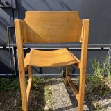Series of six Scandinavian chairs