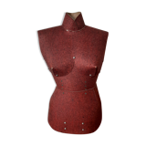 Buste mannequin ancien des années 1950