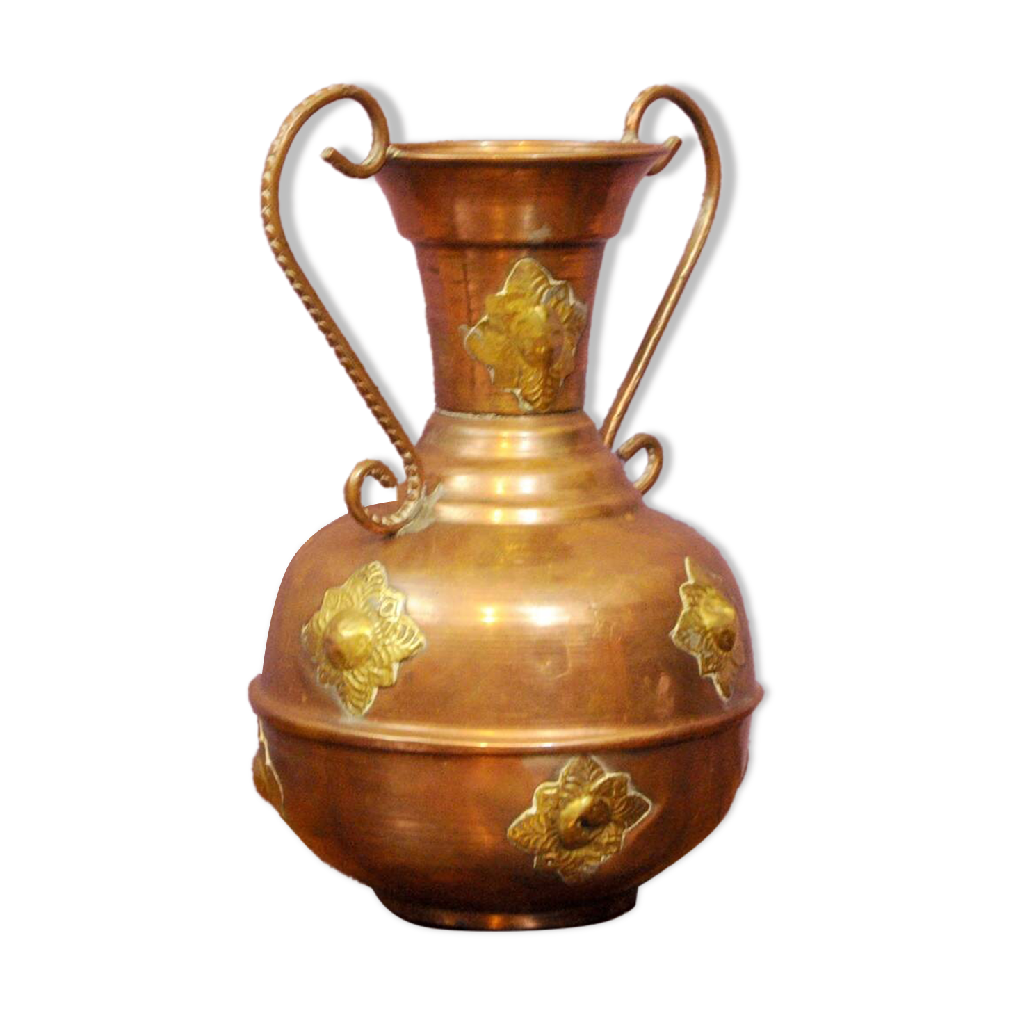 Vase danois en cuivre