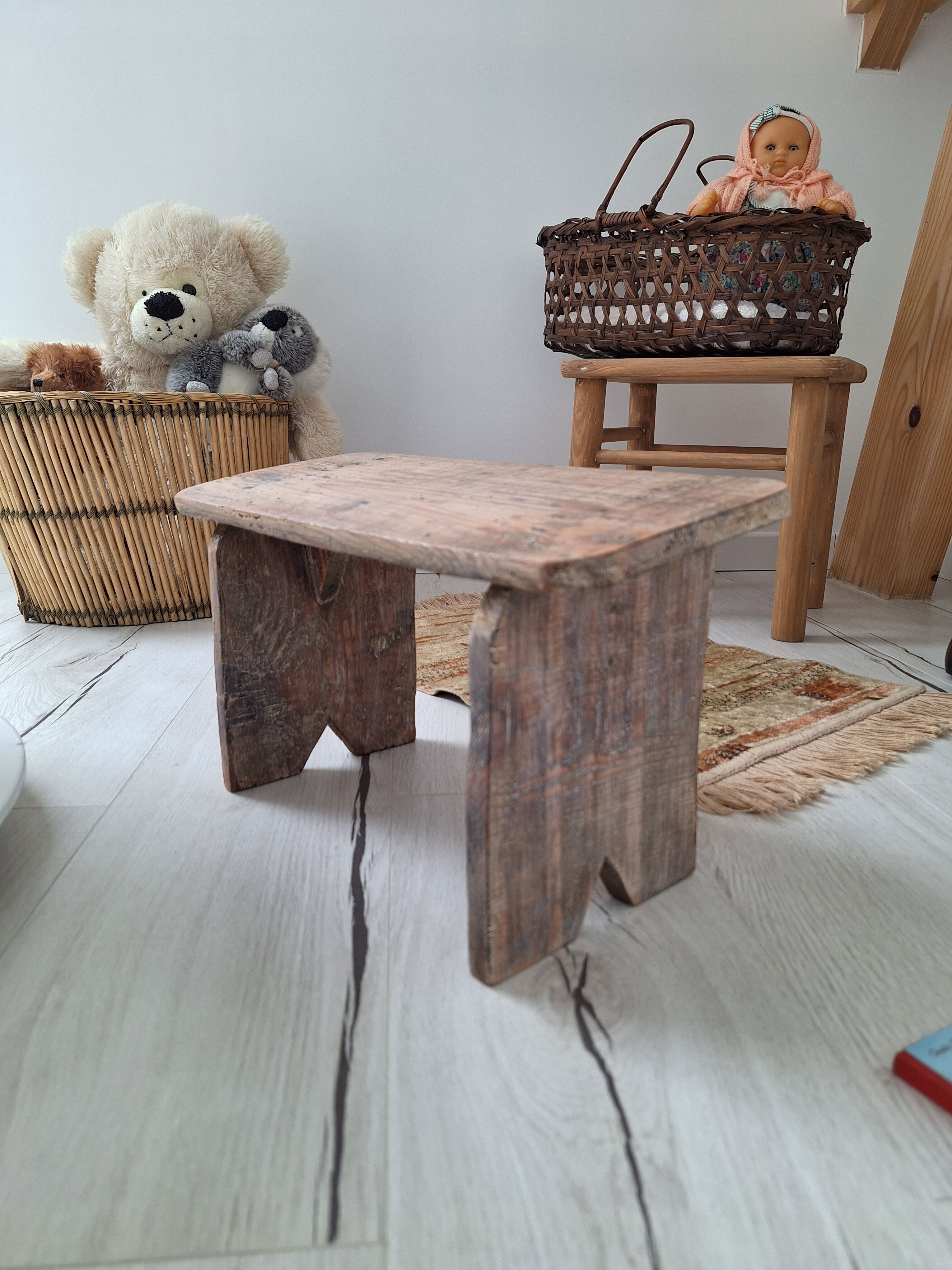 Vintage milking stool