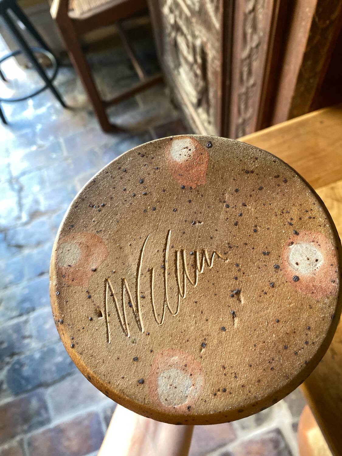 Jacques Villain stoneware pitcher