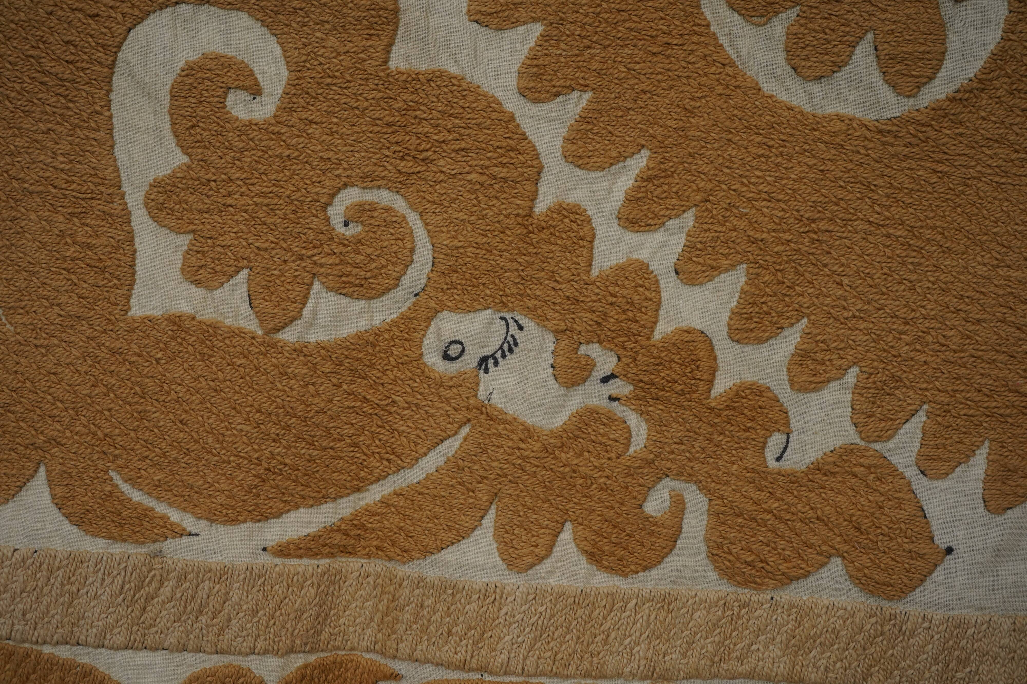 Vintage Turkish hand-knotted rug 126x135 cm