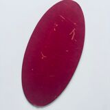 Oval beveled mirror 50x25cm