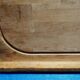 Planche billot en marqueterie