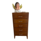 1950s oak chiffonier