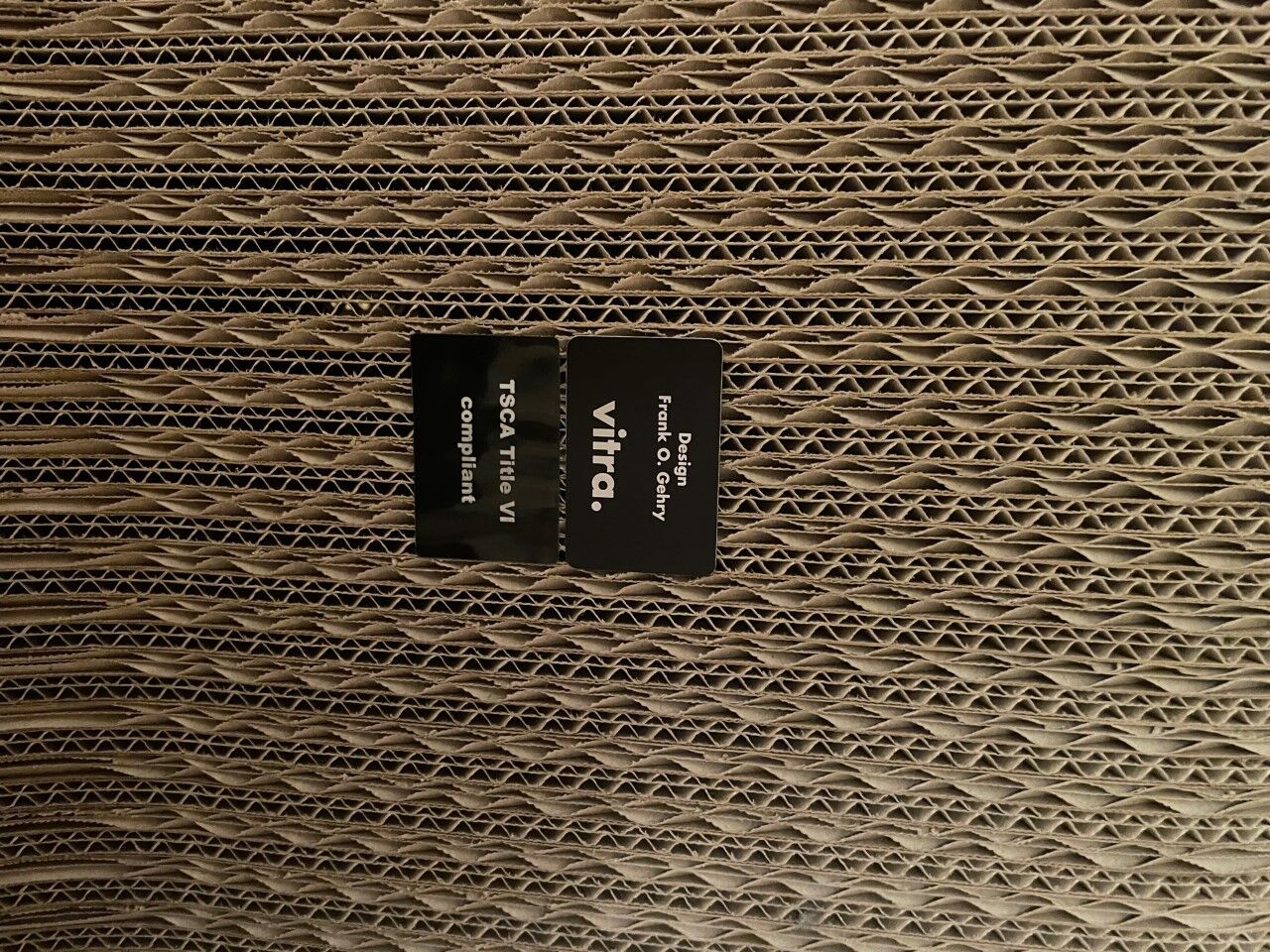 Wiggle chair by Frank Gehry editor Vitra