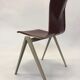 Lot of 4 vintage chairs Galvanitas S22 in the Netherlands