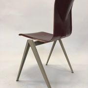 Lot of 4 vintage chairs Galvanitas S22 in the Netherlands