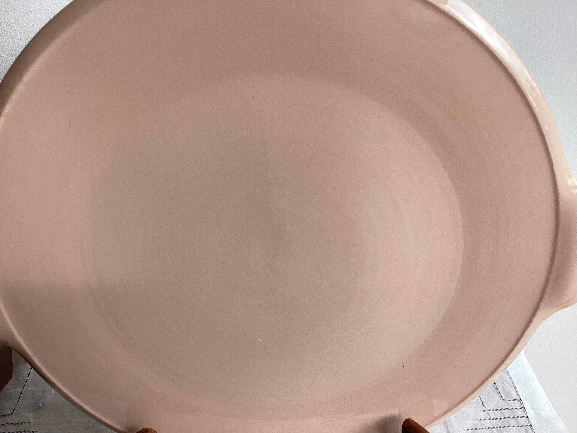 Round plate digoin sarreguemines france