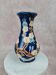 Vase ancien en faïence – décor en émail tubulaire