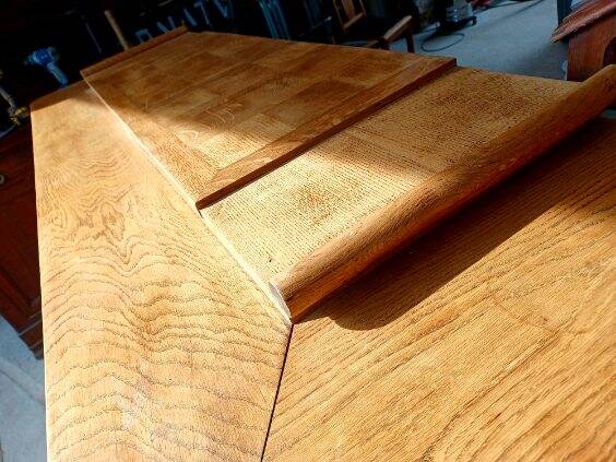 Brutalist design solid oak sideboard circa 1930-1940 - Art Deco