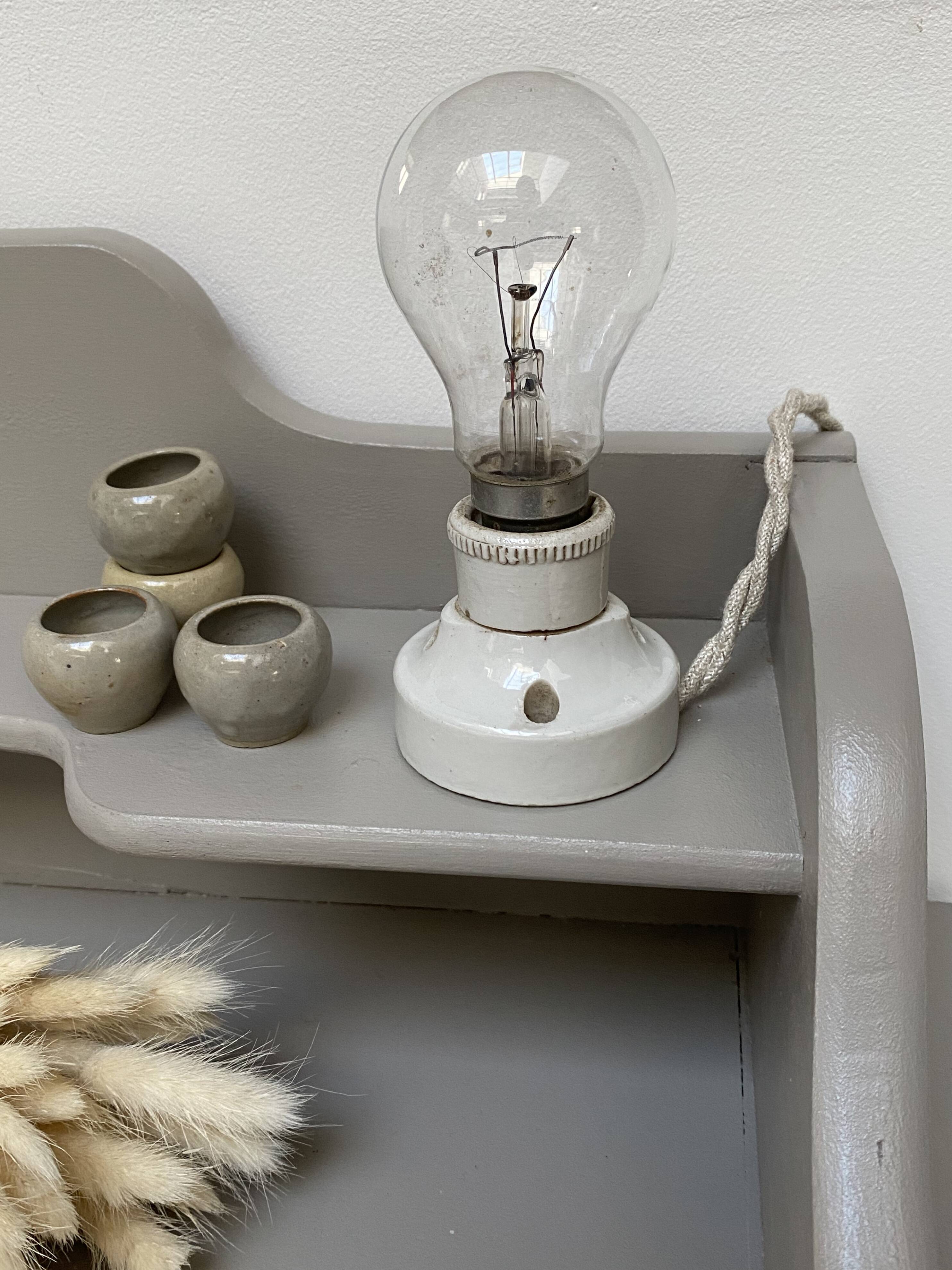 Porcelain wall light