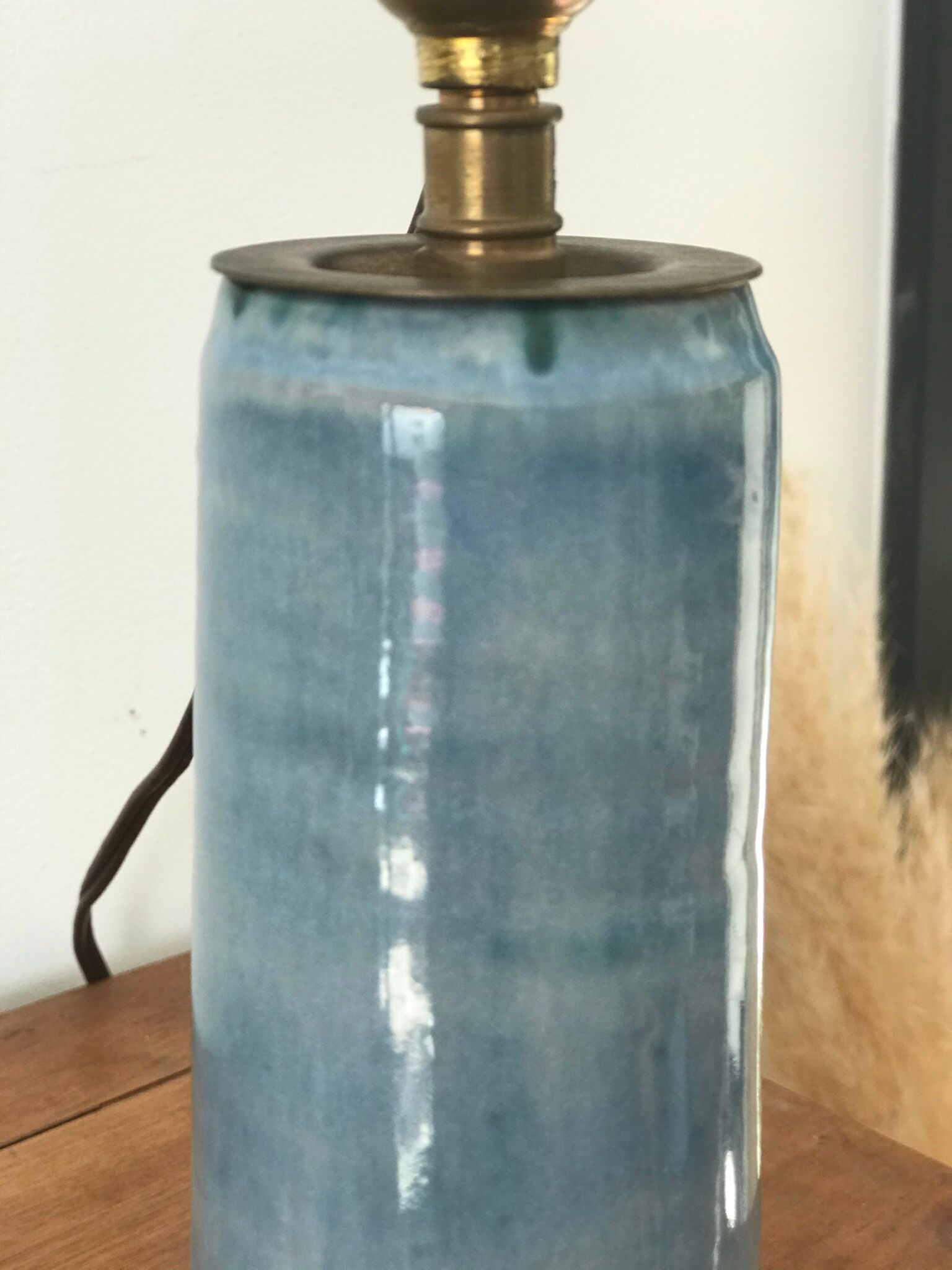 Ceramic lamp base