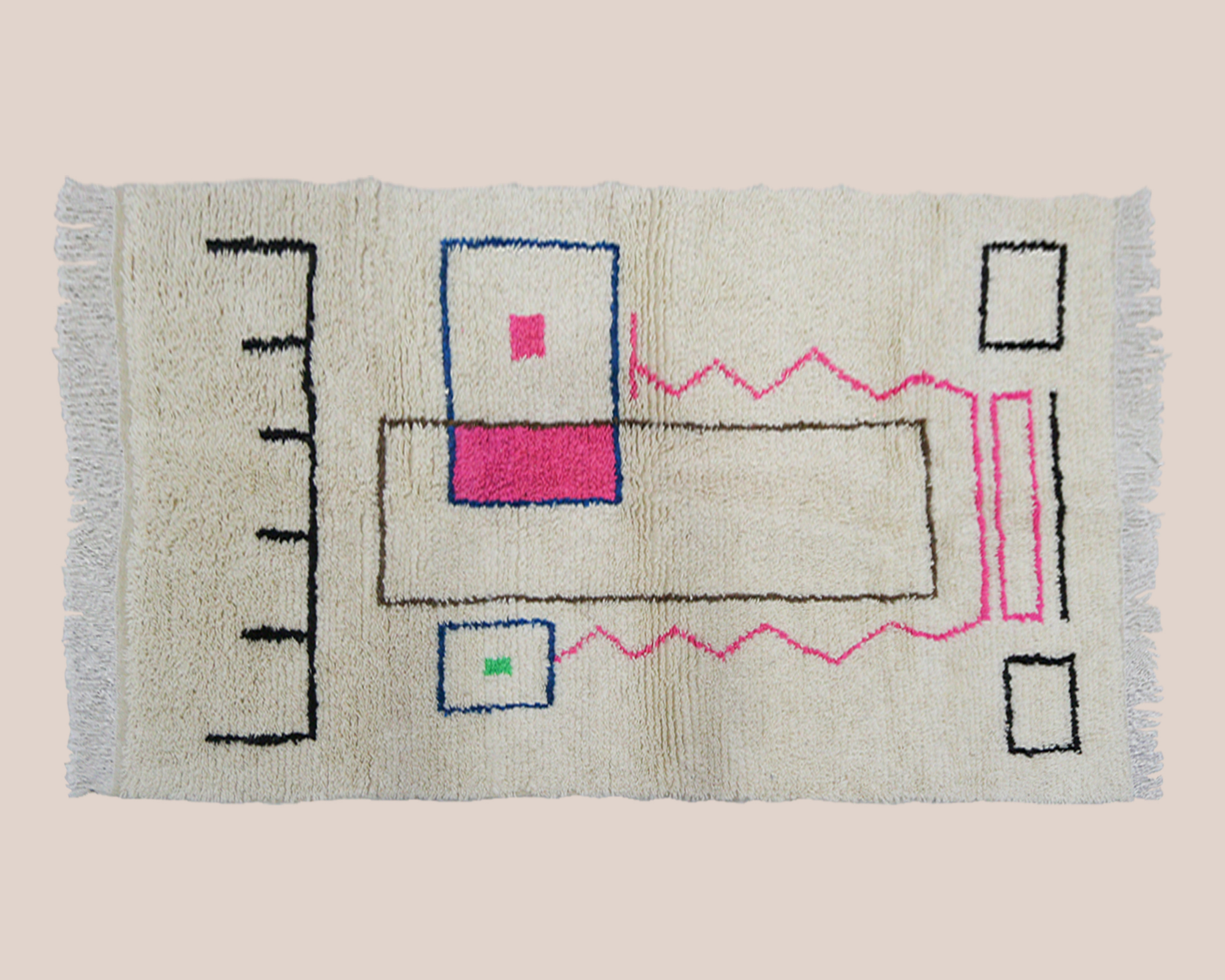 Berber carpet 245cm/148cm