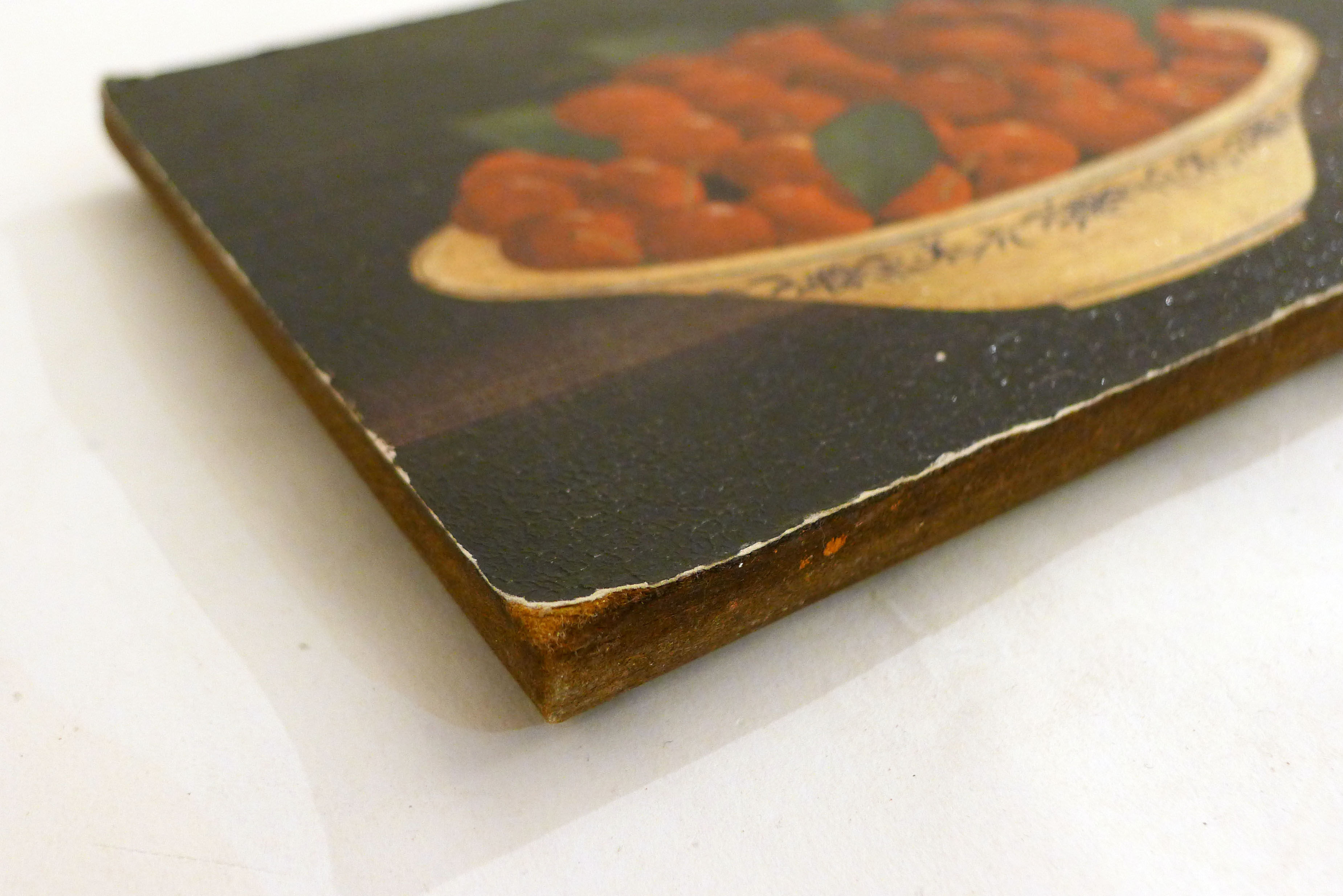 Small still life with cherries