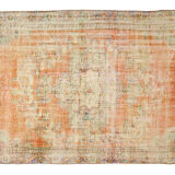 Anatolian handmade vintage rug 267 cm x 156 cm