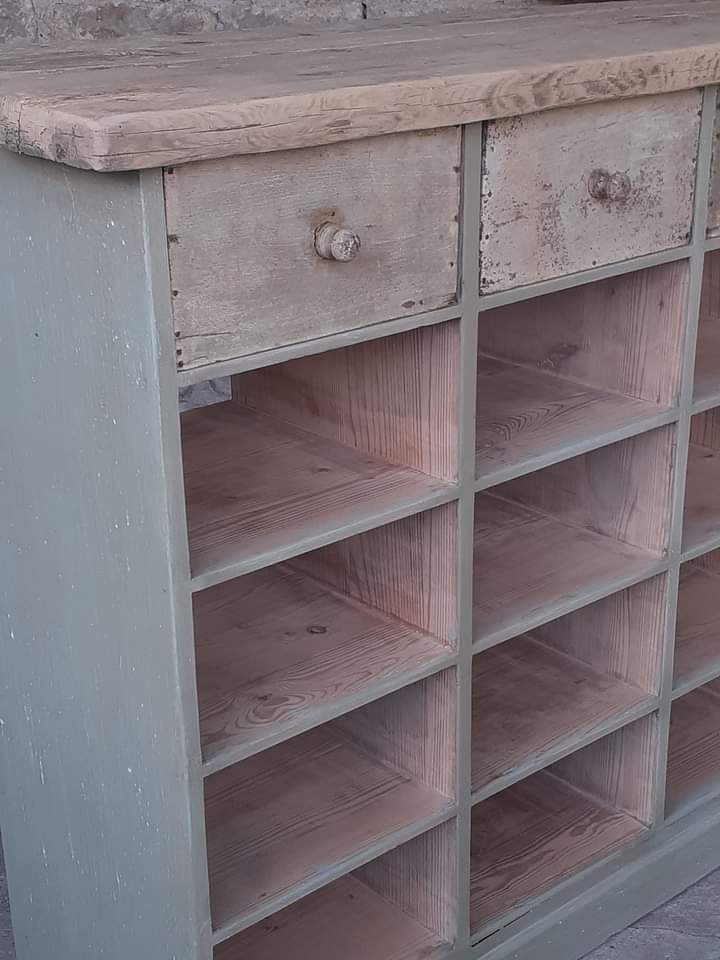 Furniture of trade workshop