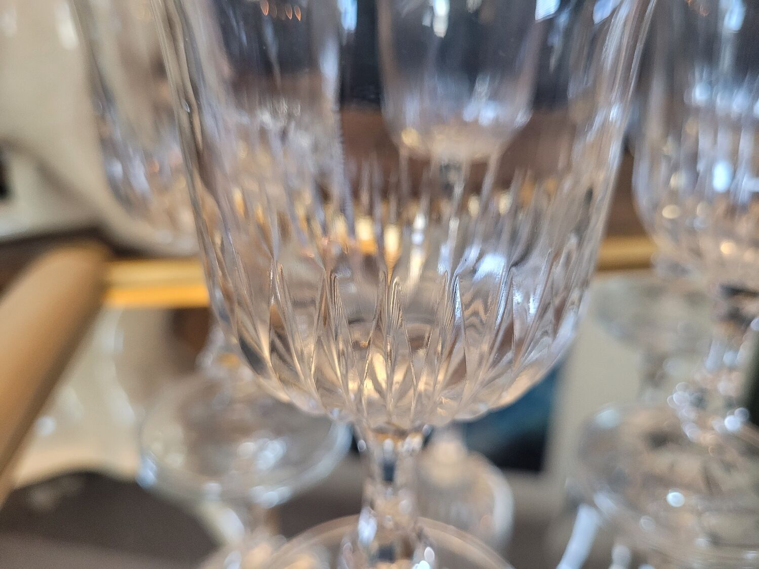 70's stemware