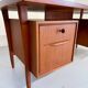 Scandinavian design desk Swiss Teack design 70s teak