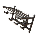 Turn of the century ebonised coat hooks