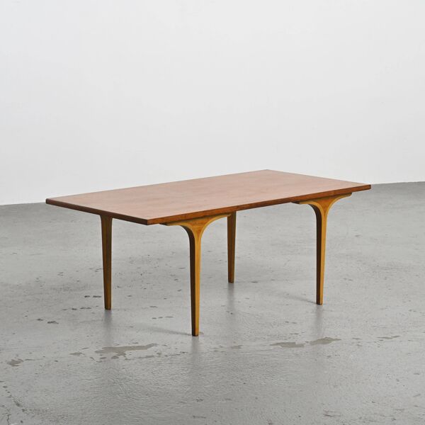 Table basse par Daisaku Cho édition Tendo Mokko, Japon 1970