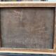 Vintage Orientalist painting – alley in the Maghreb – oil on canvas signed E