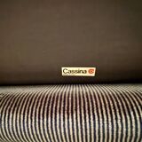 Maralunga Cassina 3-seater velvet sofa