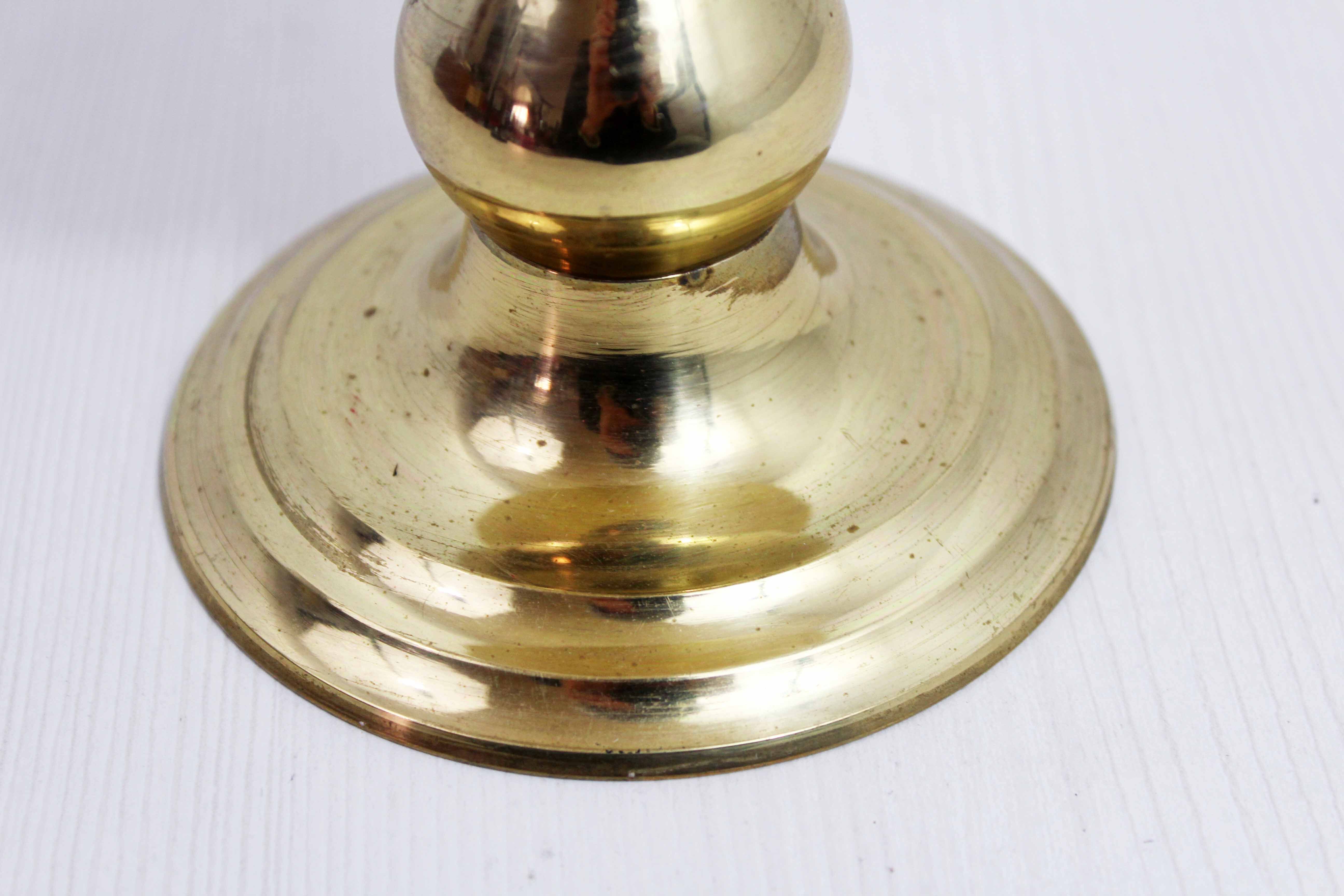 Brass candlestick