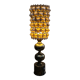 Lampe de style barbier, laiton et bronze  1960/75