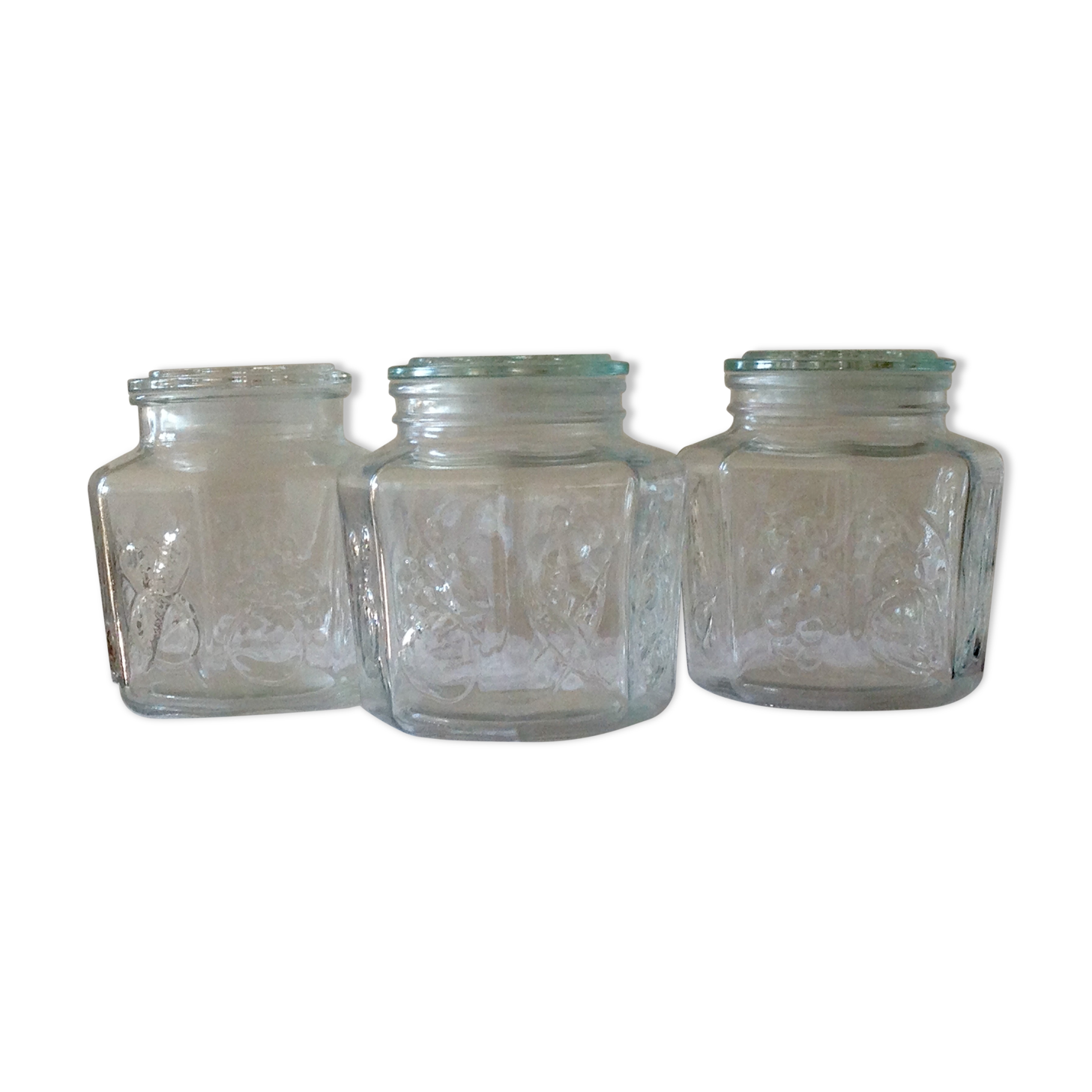 Series of jars fruit emphasis of the 1970s